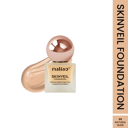 Maliao Skinveil Foundation-Ultimate Radiant High Cover Longwear Foundation