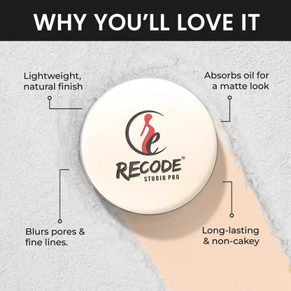 Recode Ace Of Base Set & Forget Fine Matte Setting Loose Powder