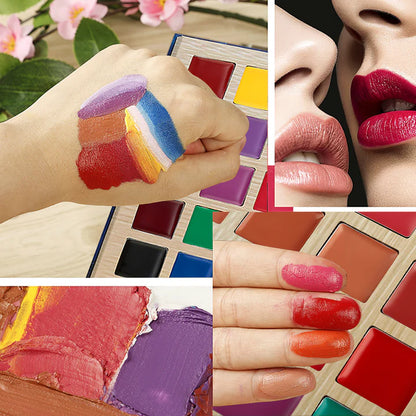 Combo Offer Maliao Eyeshadow Delanci Lip Palette Maliao Contour