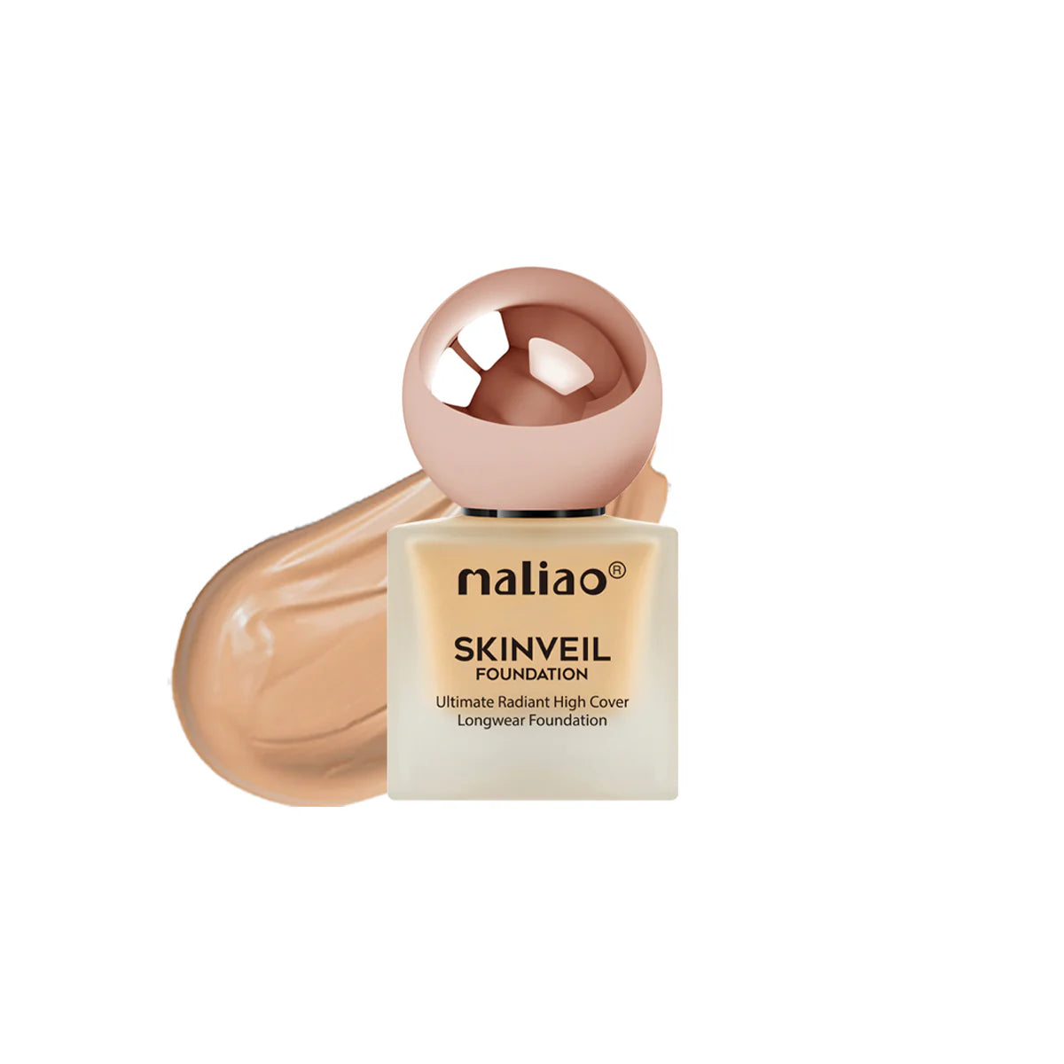 Maliao Skinveil Foundation-Ultimate Radiant High Cover Longwear Foundation