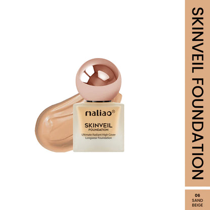 Maliao Skinveil Foundation-Ultimate Radiant High Cover Longwear Foundation