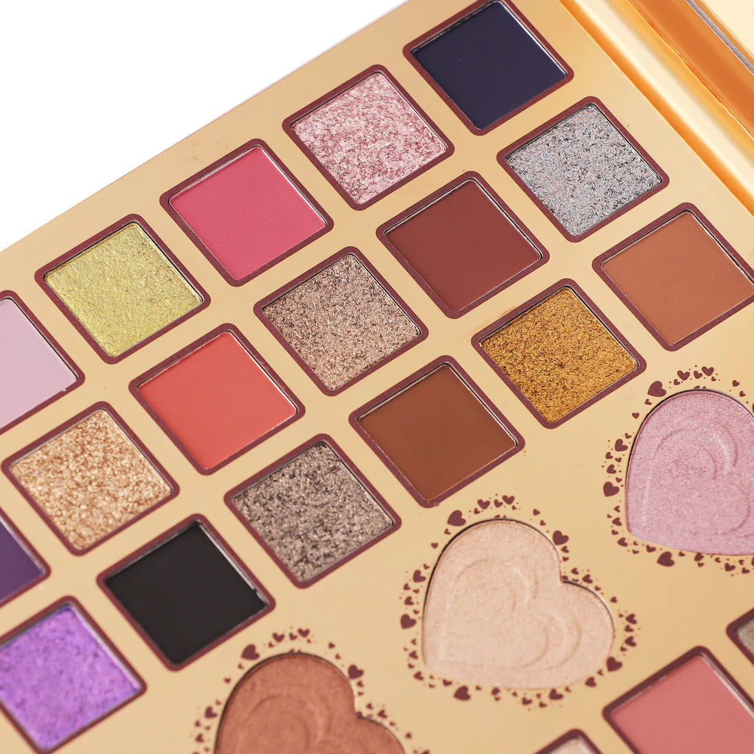Shopaarel Heartbeat  Eyeshadow And highlighter Palate