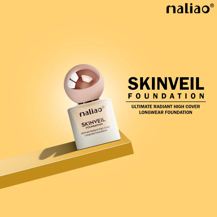 Maliao Skinveil Foundation-Ultimate Radiant High Cover Longwear Foundation